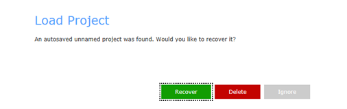 autosave-loadproject