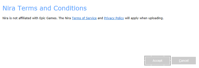 Nira Terms and Conditions