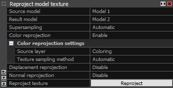 reproject-model-panel