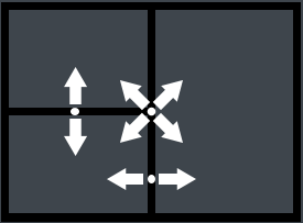 Layout cells sizing